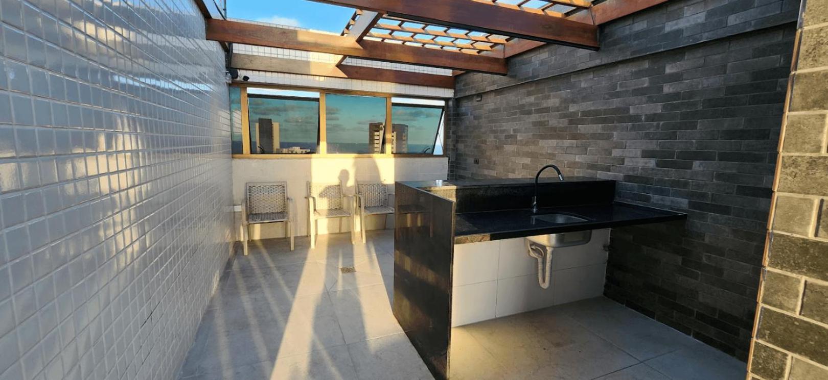 Flat 2 Quartos A 100M Da Praia De Boa Viagem レシフェ エクステリア 写真